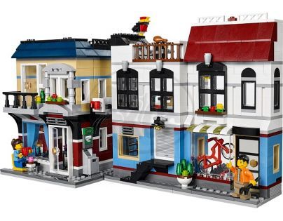 LEGO Creator 31026 - Moto shop a kavárna