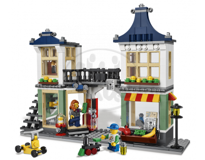LEGO Creator 31036 - Obchod s hračkami a potravinami