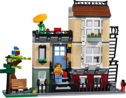 LEGO Creator 31065 Městský dům se zahrádkou - Poškozený obal