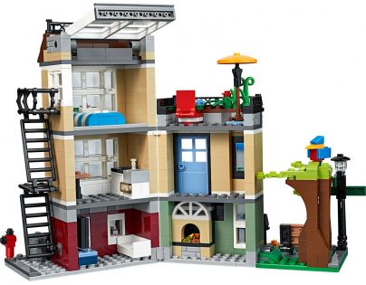 LEGO Creator 31065 Městský dům se zahrádkou - Poškozený obal