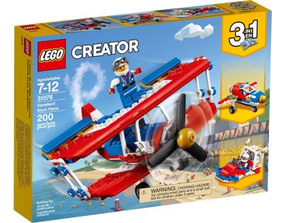 LEGO Creator 31076 Odvážné kaskadérské letadlo