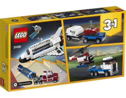 LEGO Creator 31091 Přeprava raketoplánu