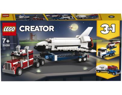 LEGO Creator 31091 Přeprava raketoplánu