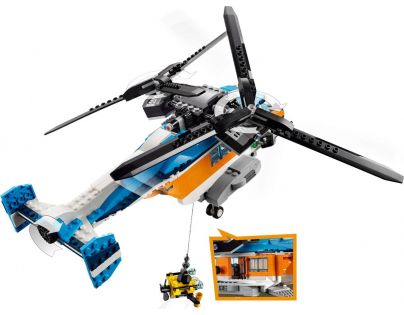 LEGO Creator 31096 Helikoptéra se dvěma rotory