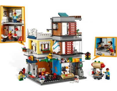 LEGO Creator 31097 Zverimex s kavárnou - Poškozený obal 