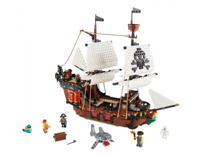 LEGO Creator 31109 Pirátská loď - Poškozený obal