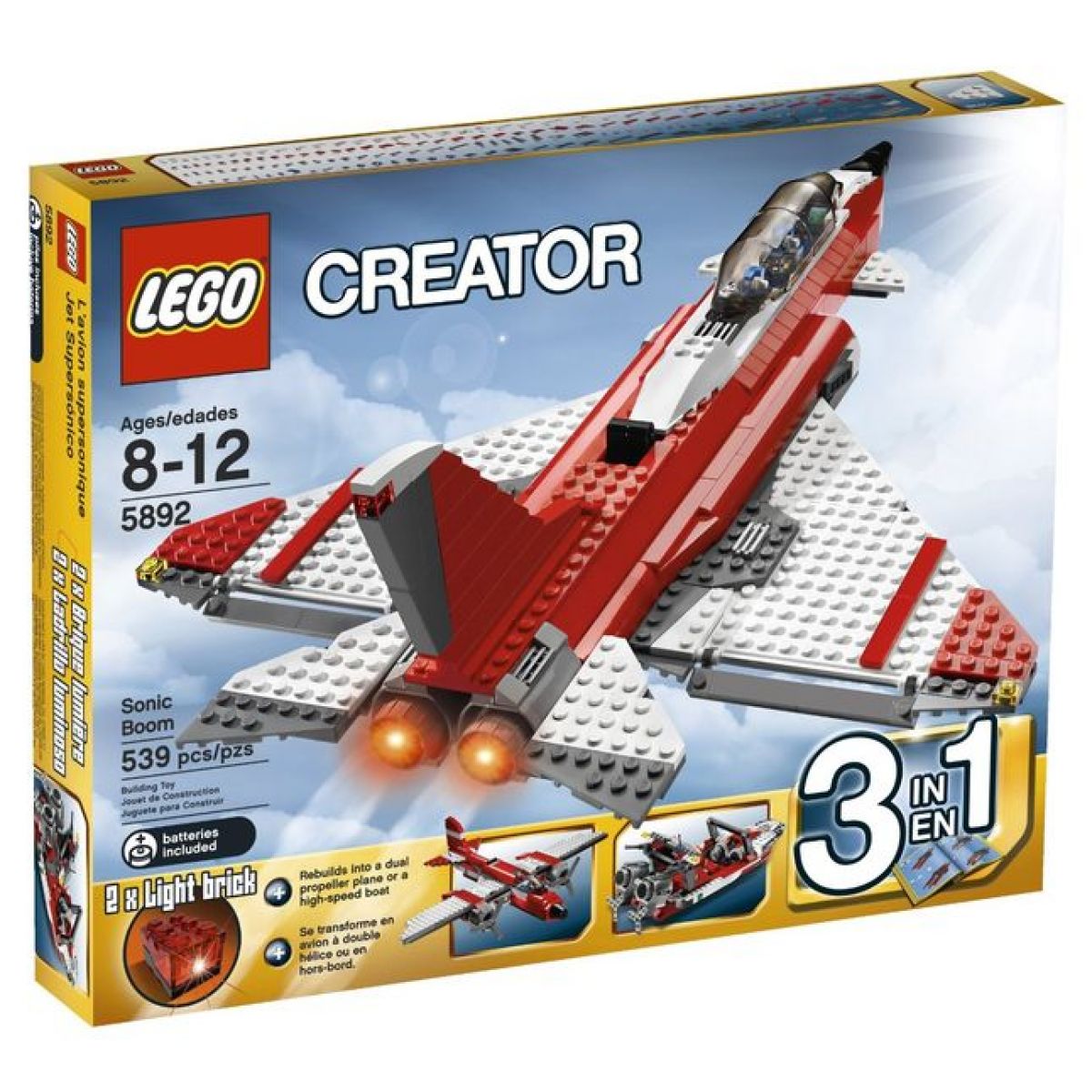 LEGO CREATOR 5892 Burácející tryskáč