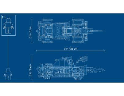 LEGO Creators 31103 Auto s raketovým pohonem