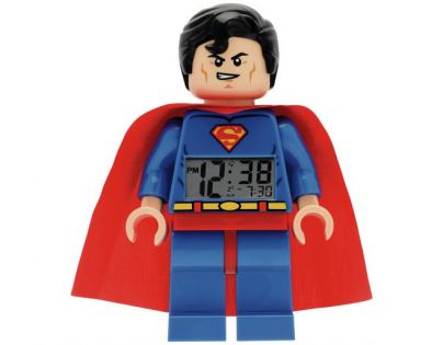 LEGO DC Super Heroes Superman Hodiny s budíkem