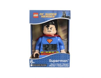 LEGO DC Super Heroes Superman Hodiny s budíkem