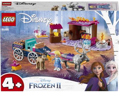 LEGO Disney Princess 41166 Elsa a dobrodružství s povozem - Poškozený obal