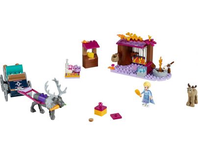 LEGO Disney Princess 41166 Elsa a dobrodružství s povozem - Poškozený obal
