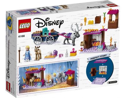 LEGO Disney Princess 41166 Elsa a dobrodružství s povozem - Poškozený obal