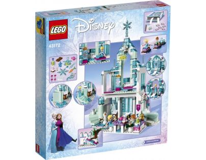 LEGO Disney Princess 43172 Elsa a její kouzelný ledový palác - Poškozený obal