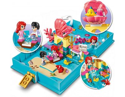 LEGO® I Disney Princess™ 43176 Ariel a její pohádková kniha dobrodružství