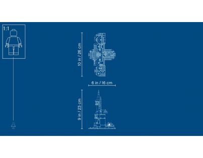 LEGO® I Disney Princess™ 43180 Bella a zimní oslava na zámku