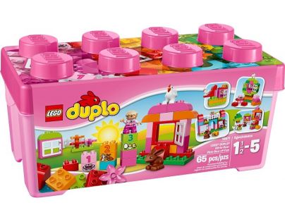 LEGO DUPLO Kostičky 10571 Růžový box plný zábavy