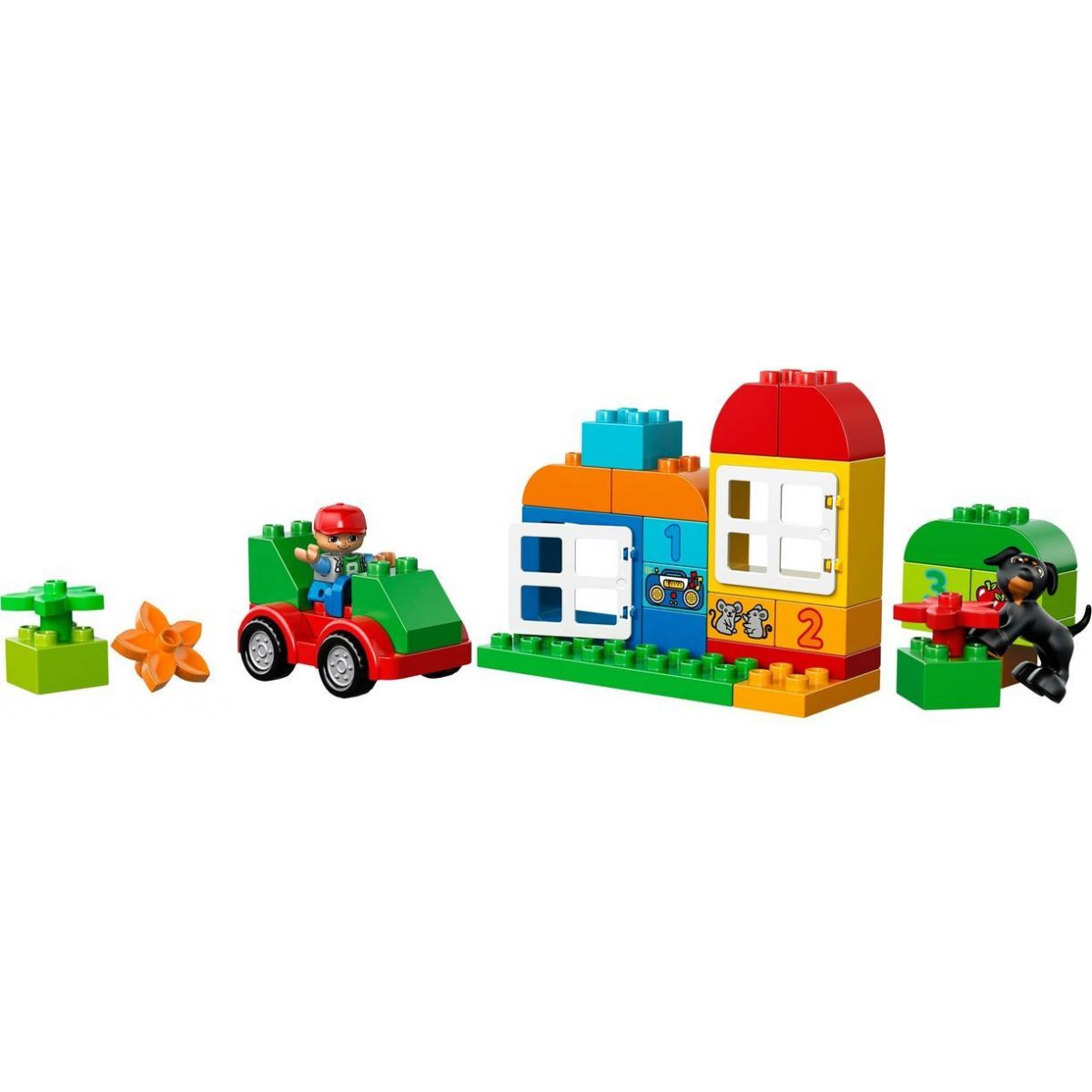 LEGO DUPLO Kostičky 10572 Box plný zábavy