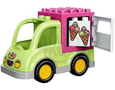 DUPLO LEGO Ville 10586 - Zmrzlinářská dodávka
