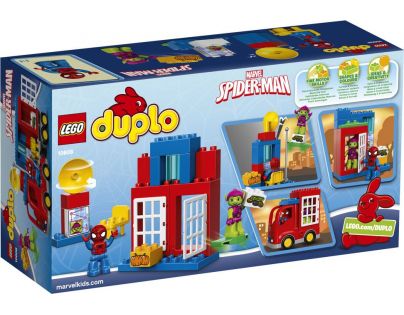 LEGO DUPLO 10608 Spidermanovo dobrodružství s pavoučím náklaďákem
