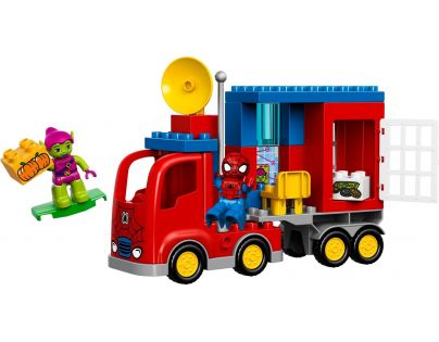 LEGO DUPLO 10608 Spidermanovo dobrodružství s pavoučím náklaďákem