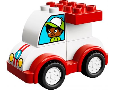 LEGO DUPLO 10860 Moje první závodní auto - Poškozený obal