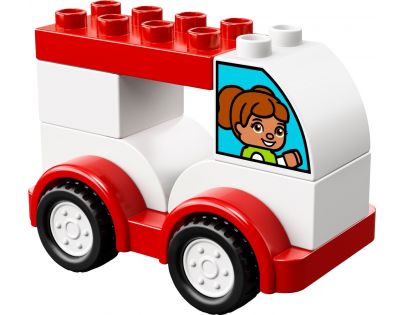 LEGO DUPLO 10860 Moje první závodní auto - Poškozený obal