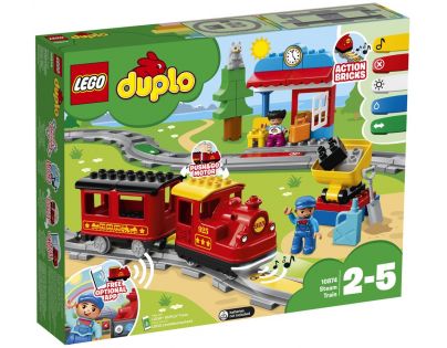LEGO DUPLO 10874 Parní vláček - Poškozený obal