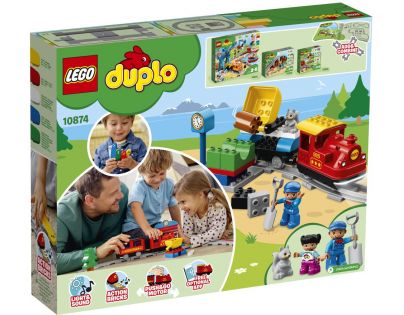 LEGO DUPLO 10874 Parní vláček - Poškozený obal