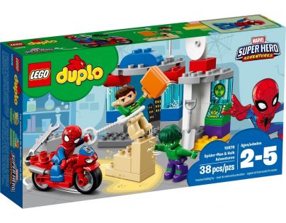 LEGO DUPLO 10876 Dobrodružství Spider-Mana a Hulka