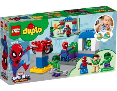 LEGO DUPLO 10876 Dobrodružství Spider-Mana a Hulka