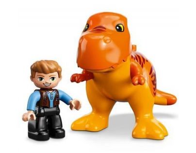 LEGO DUPLO 10880 Jurassic World T. rex a věž