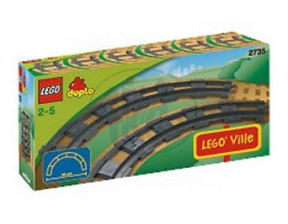 LEGO DUPLO 2735 - Koleje zatáčky