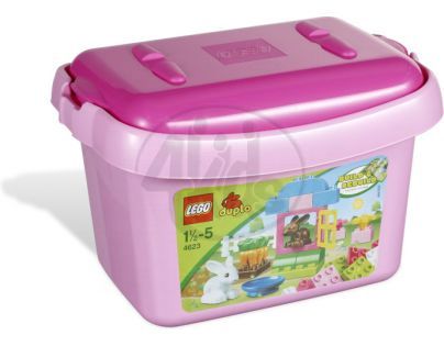 LEGO DUPLO 4623 Růžový box s kostkami