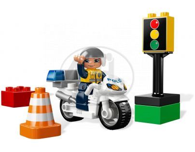 LEGO DUPLO 5679 Policejní motorka - Poškozený obal