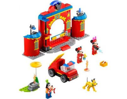 LEGO® Disney ™ Mickey and Friends 10776 Hasičská stanice a auto Mickeyho přátel