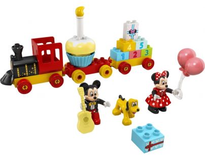 LEGO® DUPLO® Disney ™ 10941 Narozeninový vláček Mickeyho a Minnie