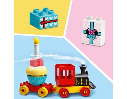 LEGO® DUPLO® Disney ™ 10941 Narozeninový vláček Mickeyho a Minnie