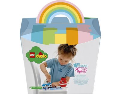LEGO® DUPLO® My First 10957 Hasičský vrtulník a policejní auto