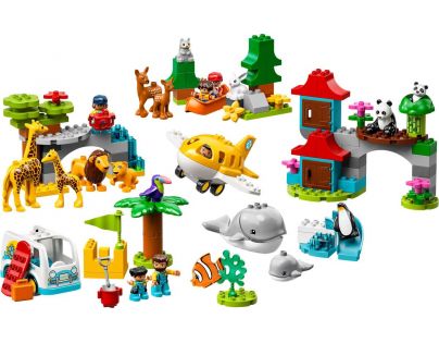 LEGO® DUPLO® Town 10907 Zvířata světa