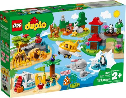 LEGO® DUPLO® Town 10907 Zvířata světa