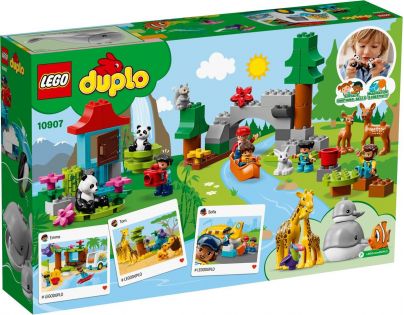 LEGO® DUPLO® Town 10907 Zvířata světa