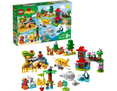 LEGO® DUPLO® Town 10907 Zvířata světa