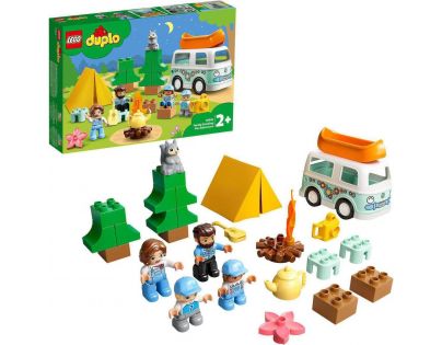 LEGO® DUPLO® Town 10946 Dobrodružství v rodinném karavanu