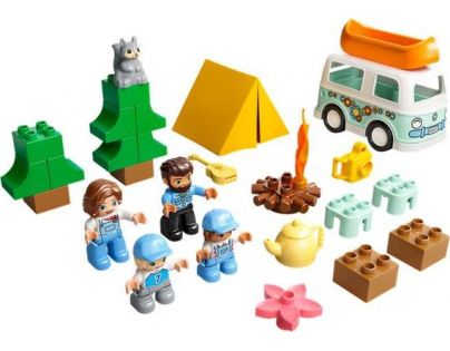 LEGO® DUPLO® Town 10946 Dobrodružství v rodinném karavanu