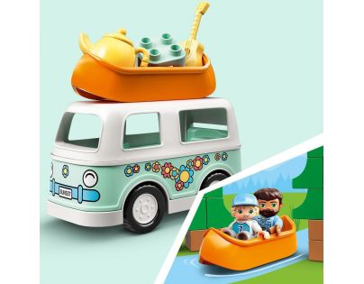 LEGO® DUPLO® Town 10946 Dobrodružství v rodinném karavanu