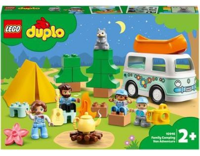LEGO® DUPLO® Town 10946 Dobrodružství v rodinném karavanu