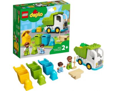 LEGO® DUPLO® Town 10945 Popelářský vůz a recyklování