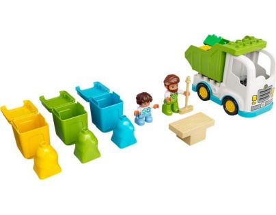 LEGO® DUPLO® Town 10945 Popelářský vůz a recyklování