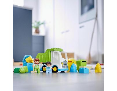 LEGO® DUPLO® Town 10945 Popelářský vůz a recyklování